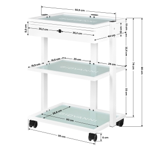 ACTIVESHOP Stolik kosmetyczny typ 1040A Giovanni