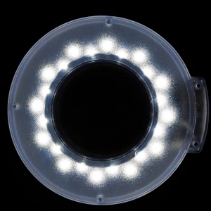 ACTIVESHOP Zestaw fotel 210 + lampa lupa led S5 + taboret 302