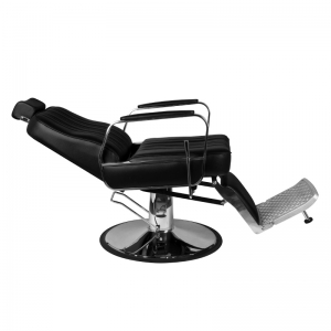 ACTIVESHOP Gabbiano fotel barberski Patrizio czarny