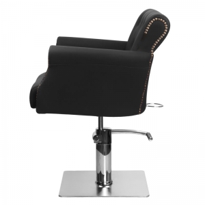Hair System fotel fryzjerski BER 8541 czarny  (125408)