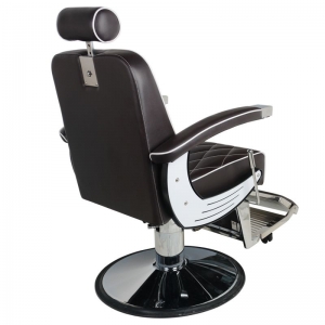 Gabbiano fotel barberski Imperial brązowy (112592)