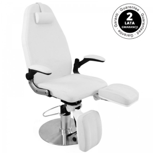 Fotel podologiczny hydrauliczny Azzurro 713A biały (112603)