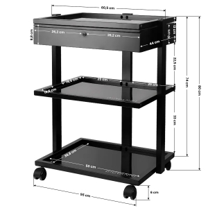 Asystor do tatuażu Pro Ink 1040A czarny (124847)