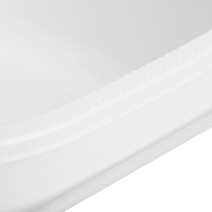 Brodzik do pedicure biały prosty (104917)