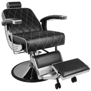 Gabbiano fotel barberski Imperial czarny (112449)