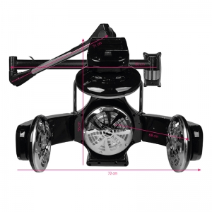 Gabbiano infrazon wiszący 868A czarny (128918)