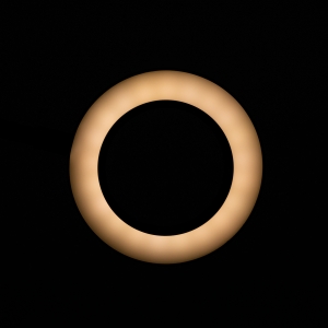 Lampka lupa led snake ring na biurko czarna  (138394)