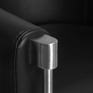 Gabbiano fotel fryzjerski Burgos czarny (146706)