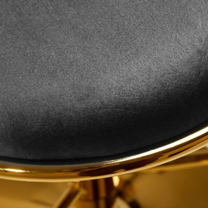 4Rico Hoker barowy QS-B313a aksamit szary (147825)