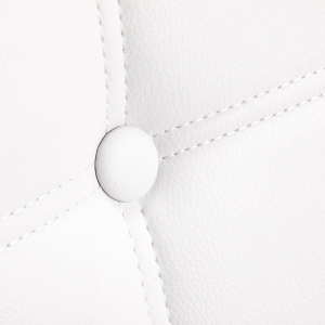 4Rico Krzesło skandynawskie QS-185 eco skóra białe (147832)