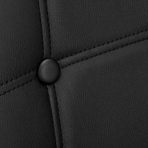 4Rico Krzesło skandynawskie QS-185 eco skóra czarne (147833)