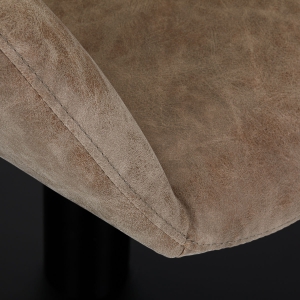 Gabbiano fotel fryzjerski Morena modern old brązowy  (148052)