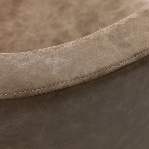 Gabbiano fotel fryzjerski Roma square old brązowy (148055)