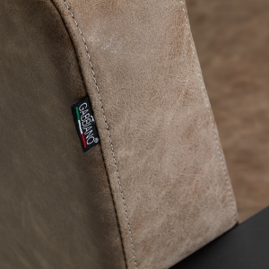 Gabbiano fotel fryzjerski Modena old brązowy (148059)