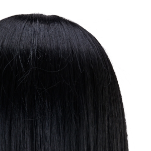 Główka treningowa z brodą fryzjerska Gabbiano WZ4 syntetyczne włosy, kolor 1H, długość 8""+6"" (148409)