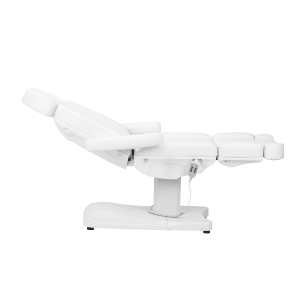 Fotel kosmetyczny elektr. Azzurro 803D 3 siln. biały (148393)