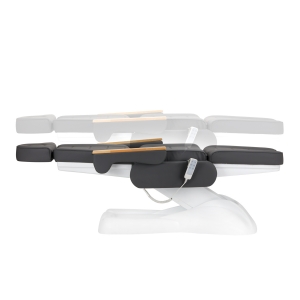 Fotel kosmetyczny elektryczny SILLON Lux 273b 3sil. 2 gat. szary (154386)