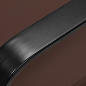 Gabbiano fotel fryzjerski Porto czarno Czekoladowy (154172)