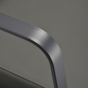 Gabbiano fotel fryzjerski Porto szaro Szary  (154138)