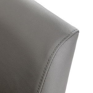 Gabbiano fotel fryzjerski Lucca Szary czarna podstawa (154153)