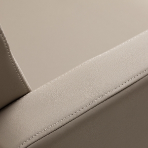 Gabbiano fotel fryzjerski Elda szarobeżowy czarna podstawa (154198)