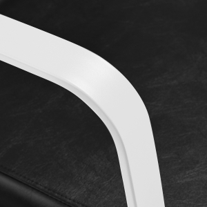 Gabbiano fotel fryzjerski Porto biało Czarny (154141)