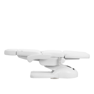 Fotel kosmetyczny elektr. Azzurro Lux 3m biały z podgrzewaniem  (154877)