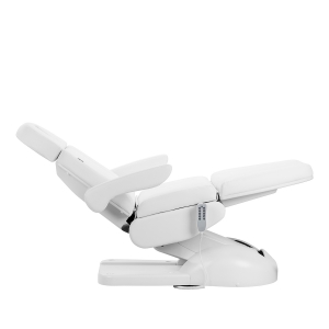 Fotel kosmetyczny elektr. Azzurro Lux 5m biały  (154880)