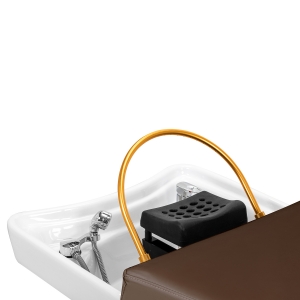 Gabbiano Leżanka Myjnia Head Spa Bali brązowa (154392)