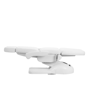 Fotel kosmetyczny elektr. Azzurro Lux 3m biały  (154875)