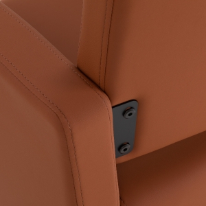 Gabbiano fotel fryzjerski Vitoria brązowy  (154194)