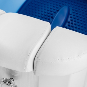 Brodzik Azzurro z masażerem i wózkiem białym (154355)