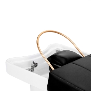 Myjnia fryzjerska z leżanką Head Spa Gabbiano 017 czarna (155890)