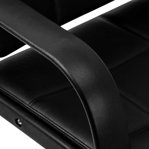 Fotel fryzjerski Hair System Komodo czarny  (155301)