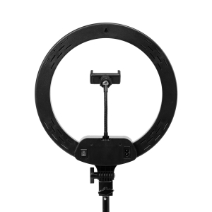 Lampa pierścieniowa Ring Light 13"" 36W LED ze statywem czarna  (131446)