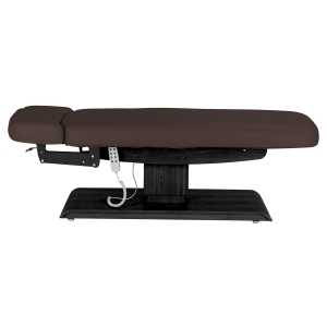 Leżanka SPA Sillon Relax brązowa ciemna z czarną podstawą (156147)