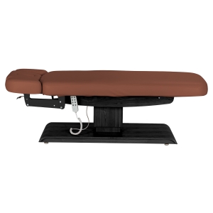 Leżanka SPA Sillon Relax brązowa z czarną podstawą (156149)