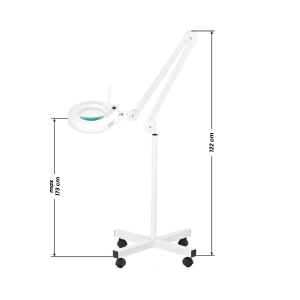 ACTIVESHOP Lampa lupa led S4 + statyw