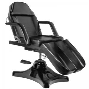 ACTIVESHOP Fotel kosmetyczny hyd. A 234C pedi czarny