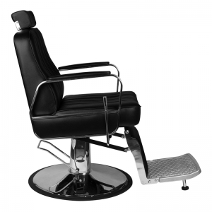 ACTIVESHOP Gabbiano fotel barberski Patrizio czarny