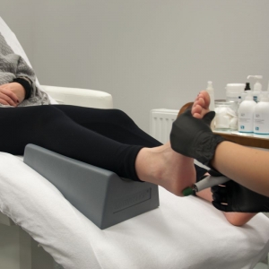 ACTIVESHOP Podnóżek do pedicure Activ Podo szary