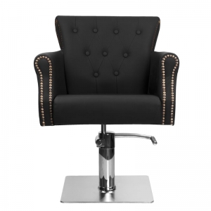 Hair System fotel fryzjerski BER 8541 czarny  (125408)