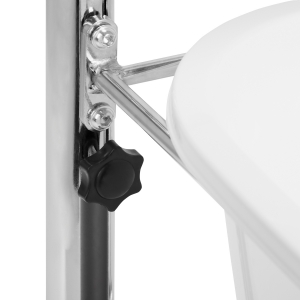 Brodzik do pedicure z regulowaną wysokością chrom (132869)