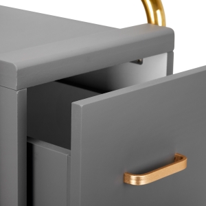 Gabbiano pomocnik fryzjerski Solo złoto - szary  (135396)