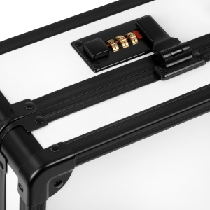 Walizka fryzjerska barberska biało czarna (136914)