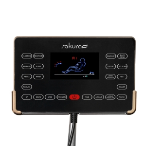 Sakura fotel masujący Luxury 808 czarno beżowy (143080)