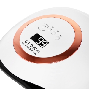 Lampa UV LED Glow V1 168W złota (147268)