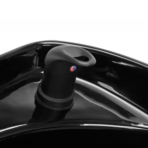 Gabbiano myjnia fryzjerska Lille - złoto czarna  (147323)