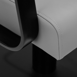 Gabbiano fotel fryzjerski Porto czarno Szary (148043)