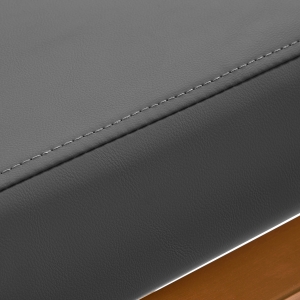 Gabbiano fotel fryzjerski Porto złoto Szary (148039)